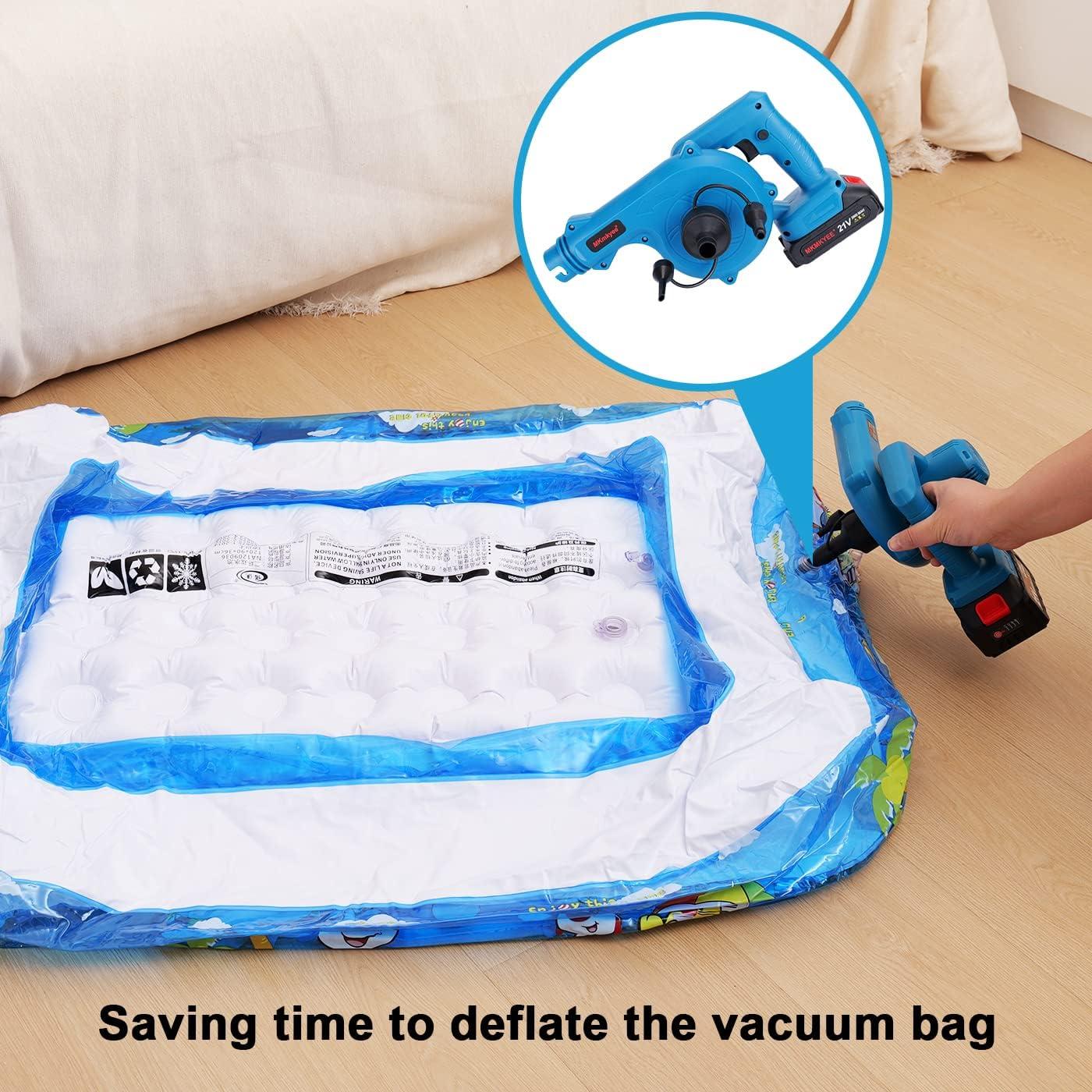 Soplador Inalámbrico MKMKYEE 3-en-1 21V Portátil Ligero