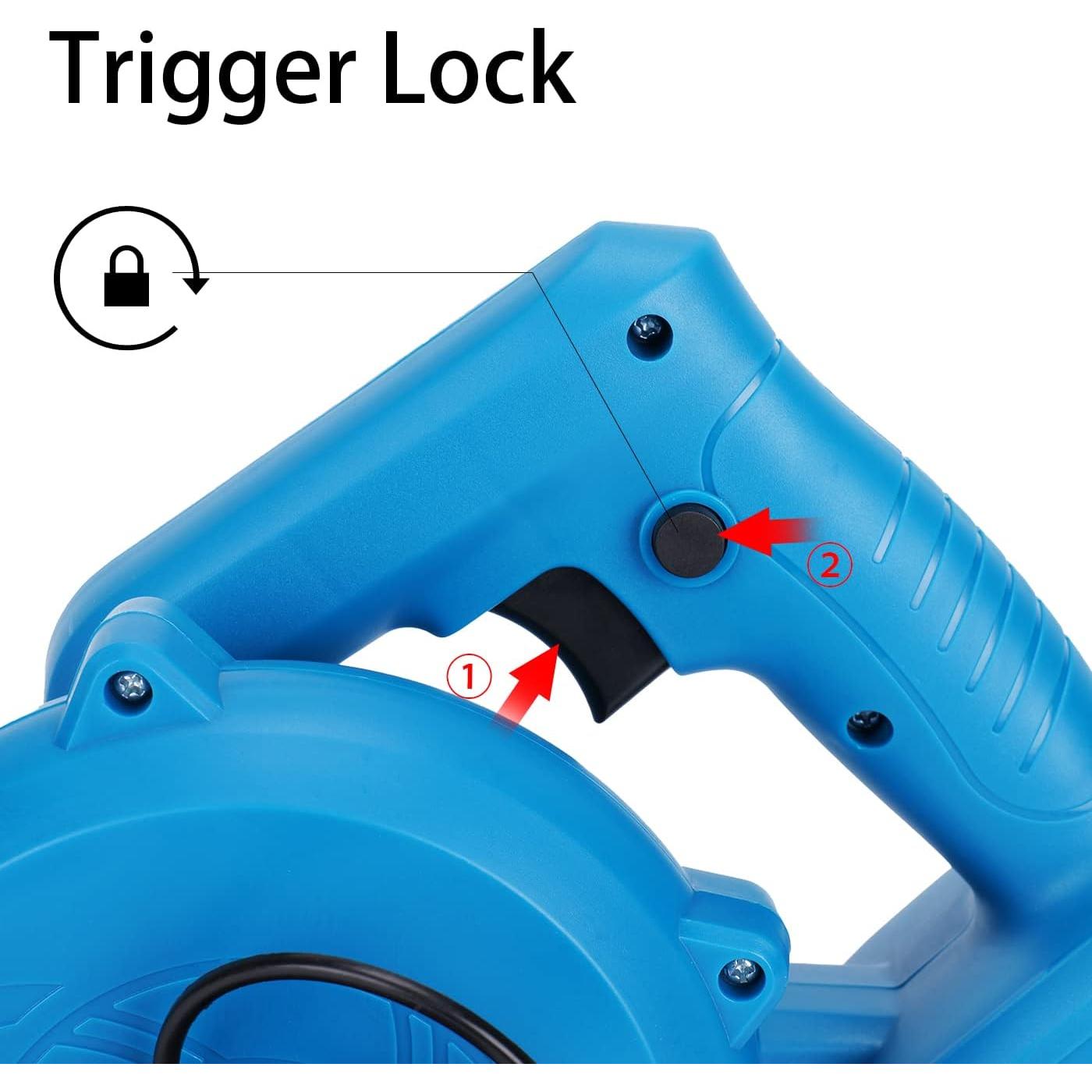 Soplador Inalámbrico MKMKYEE 3-en-1 21V Portátil Ligero