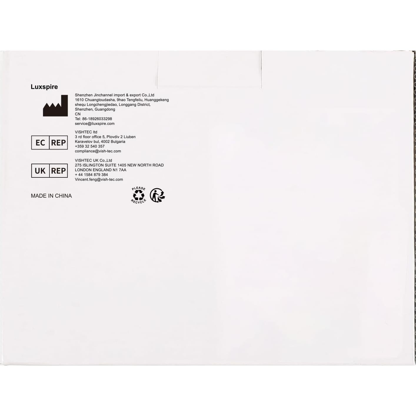 Soporte para Cepillos de Dientes Luxspire 2 Ranuras Blanco