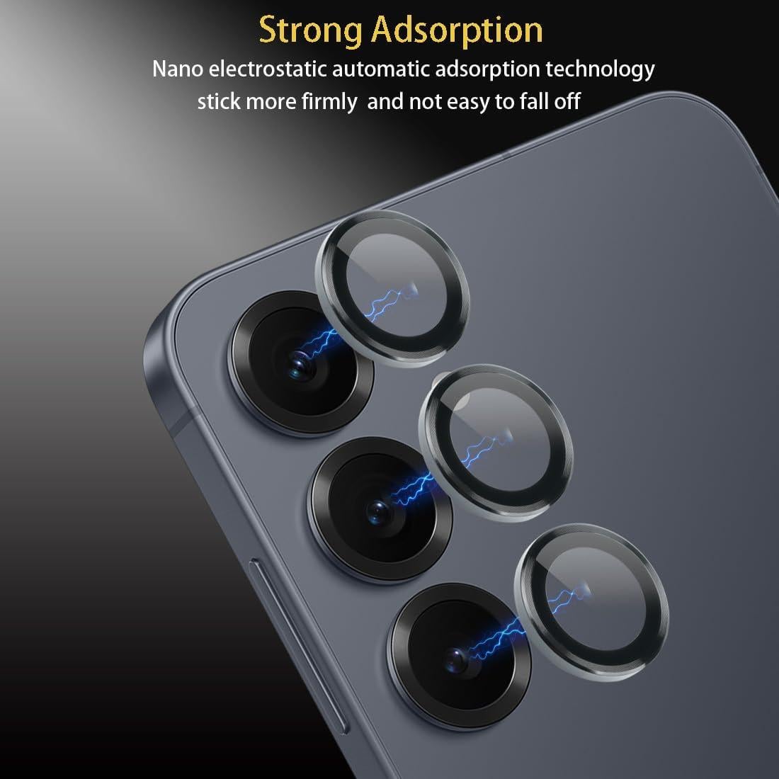 Protector de Lente de Cámara Rayorcon para Samsung Galaxy S25