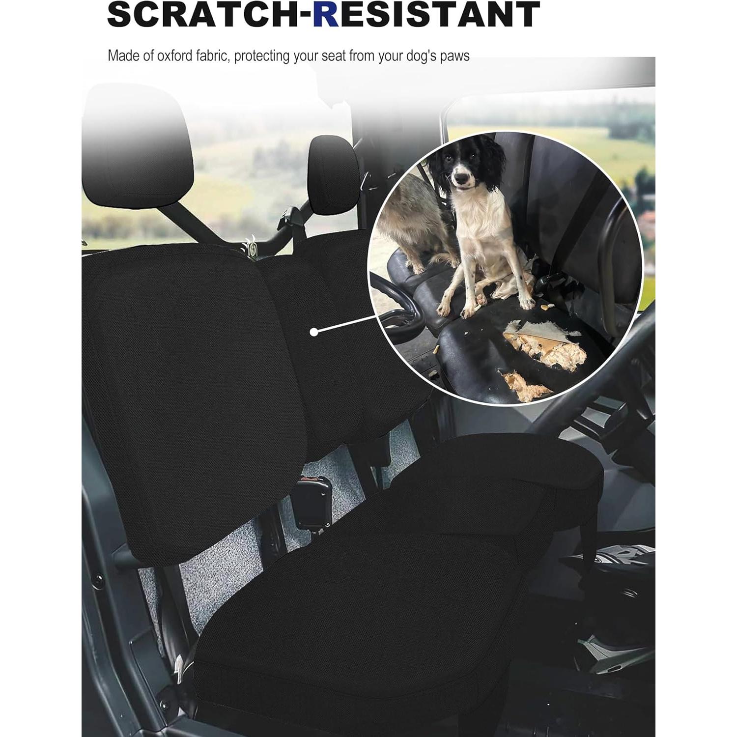 Cubierta de Asiento UTV ZIDIYORUO Negra para Can Am Defender 2016-2025