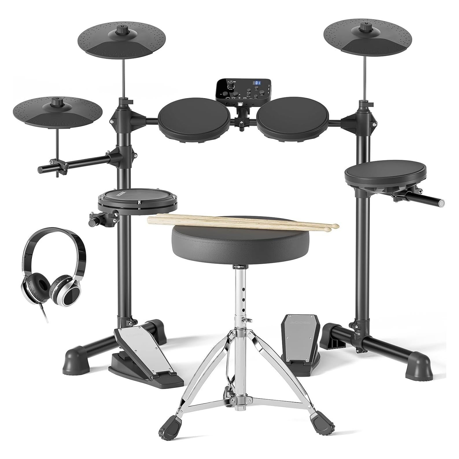 Batería Electrónica AODSK UAED-400 para Niños y Principiantes