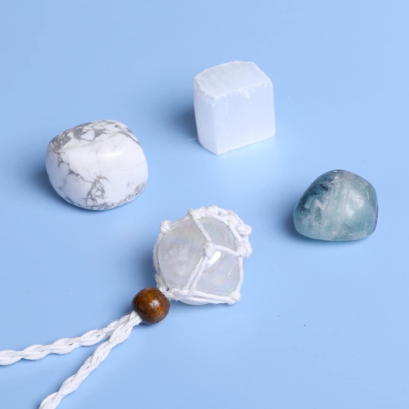 Collar de Cristales de Chakra SANSWL - Joyería Espiritual 7 Chakras