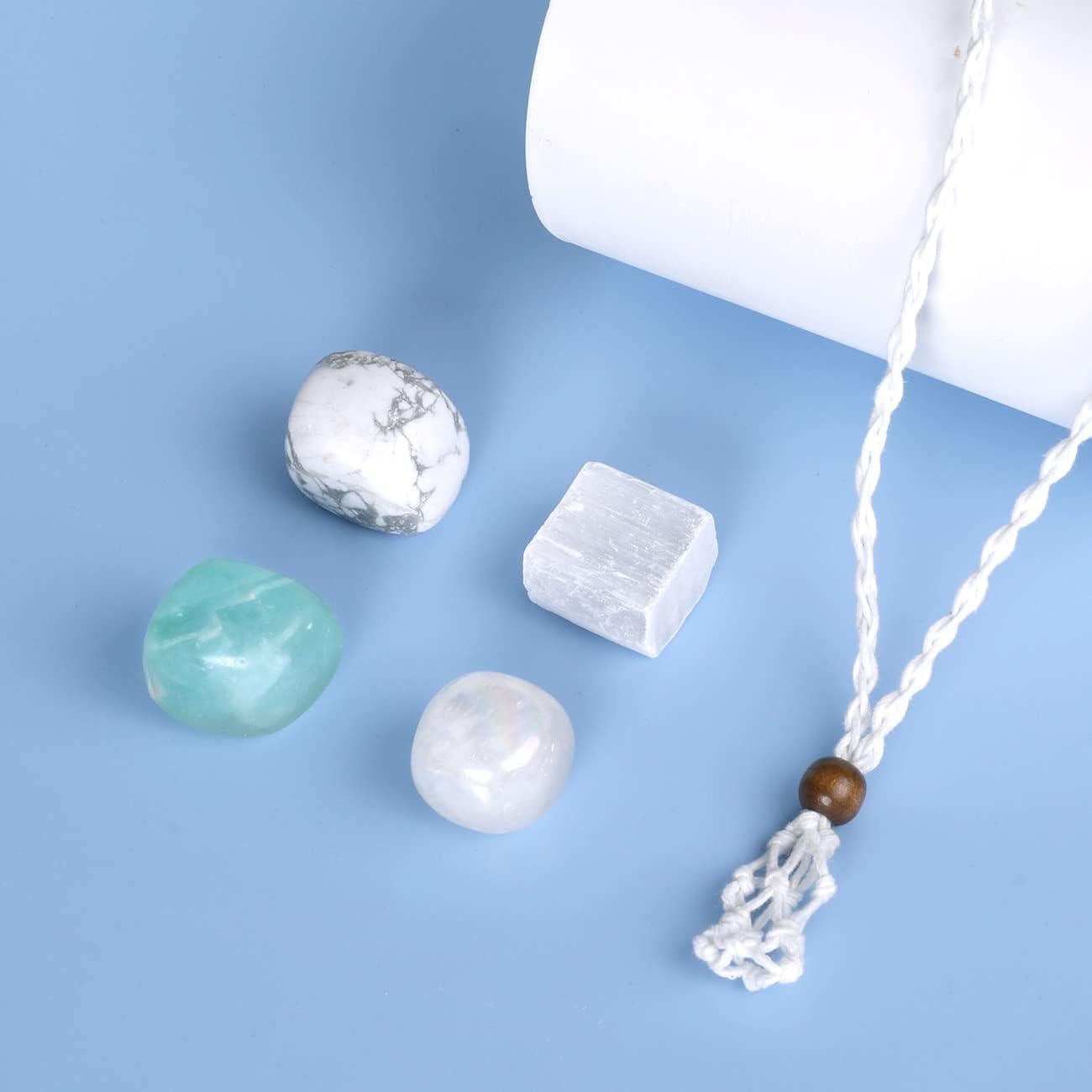 Collar de Cristales de Chakra SANSWL - Joyería Espiritual 7 Chakras