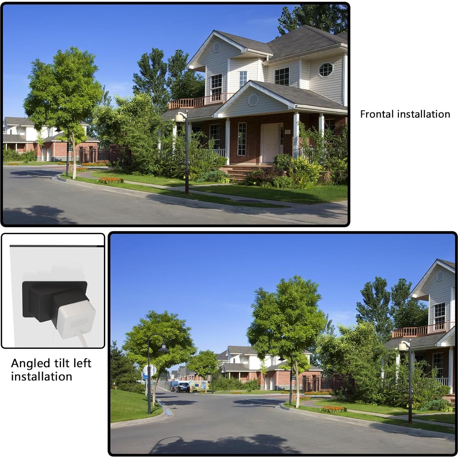 Soporte de Ventana Angulado Teccle para Wyze Cam OG - 20 Grados