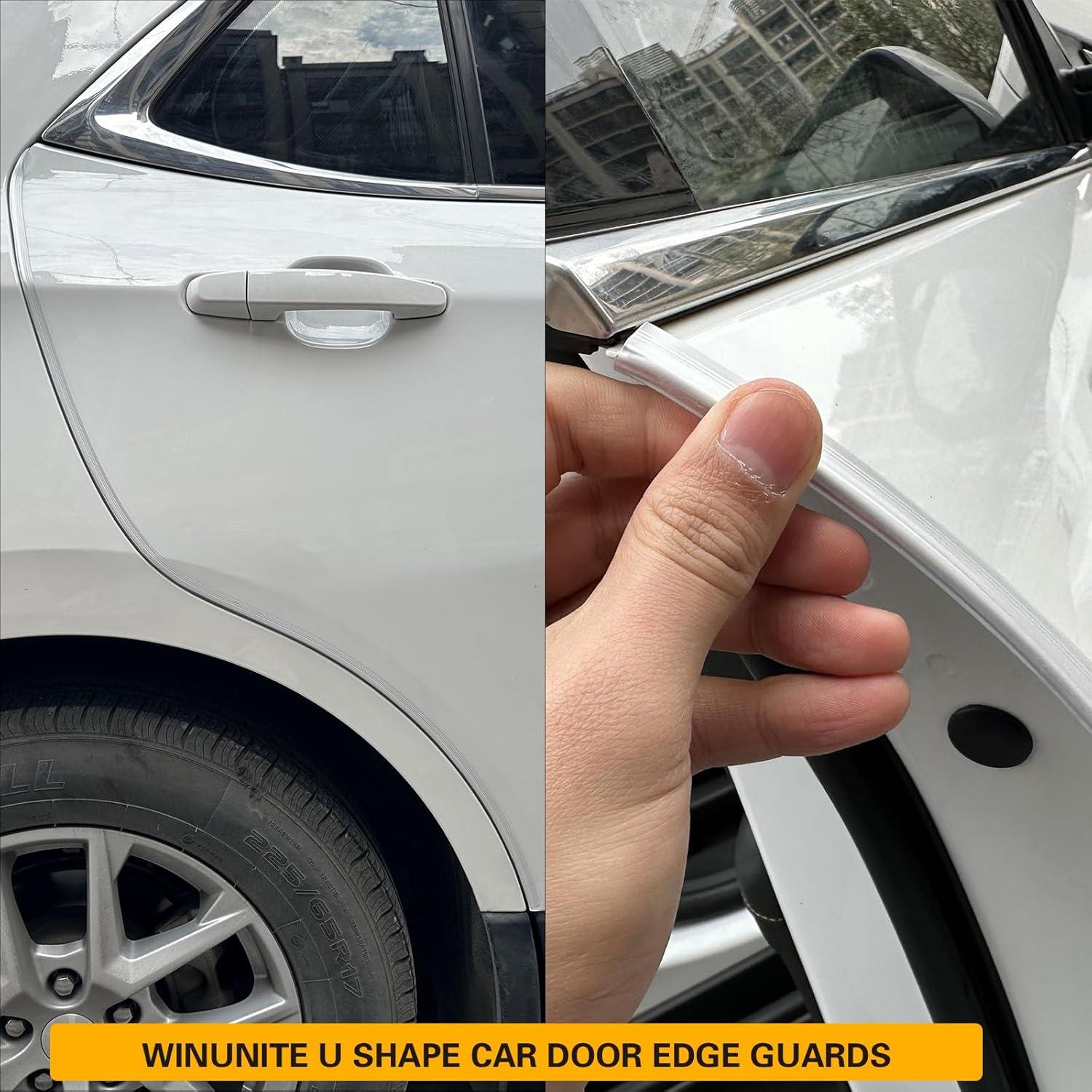 Protector de Bordes de Puerta de Coche Winunite 10M Transparente