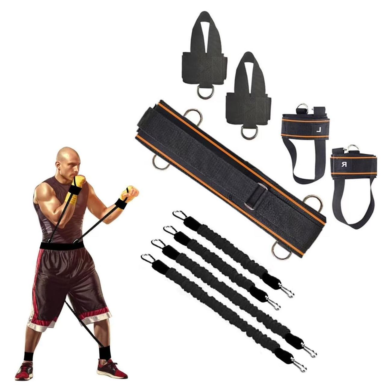 Juego de Bandas de Resistencia Ycendelion 160LBS para Boxeo