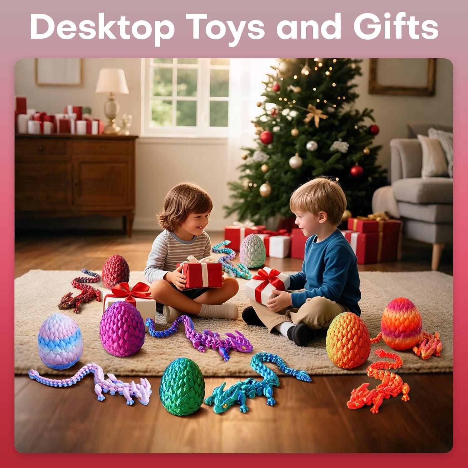 Huevos de Dragón 3D FYEFKJSA - 30.48 cm, Decoración y Juguete