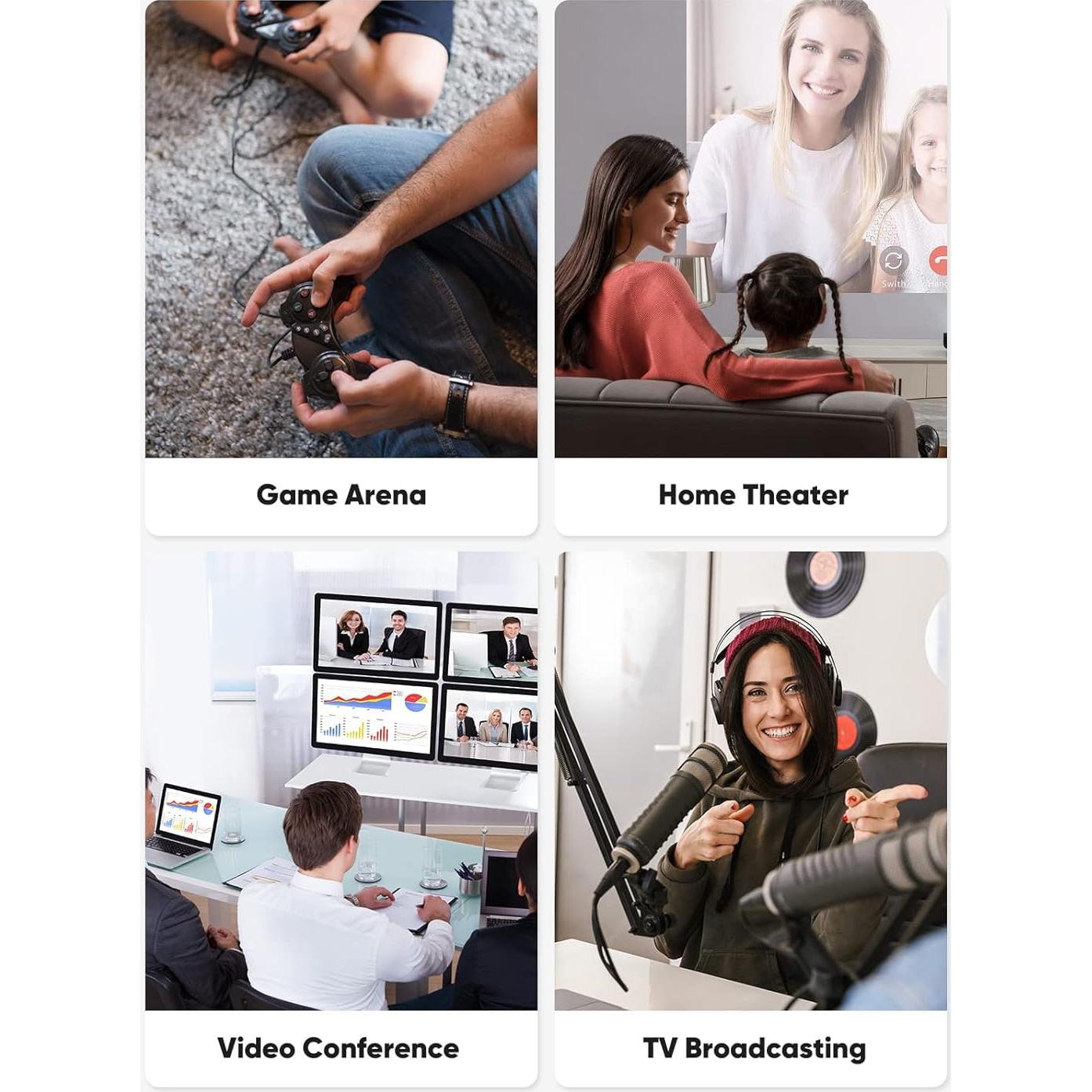 Extensor HDMI Highwings 8K 0.15m Macho a Hembra Compatible PS5