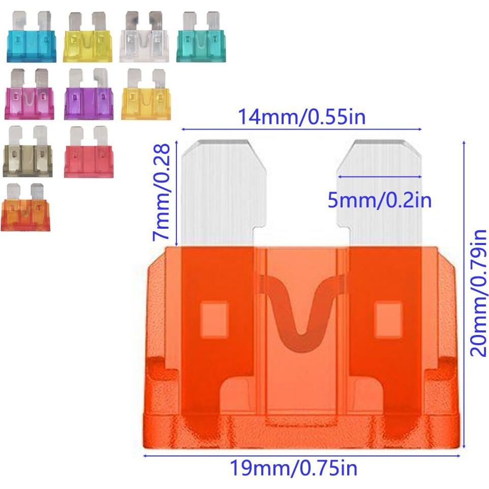 Caja de Soporte para Fusibles de Cuchilla 4 Vías Gebildet 32V