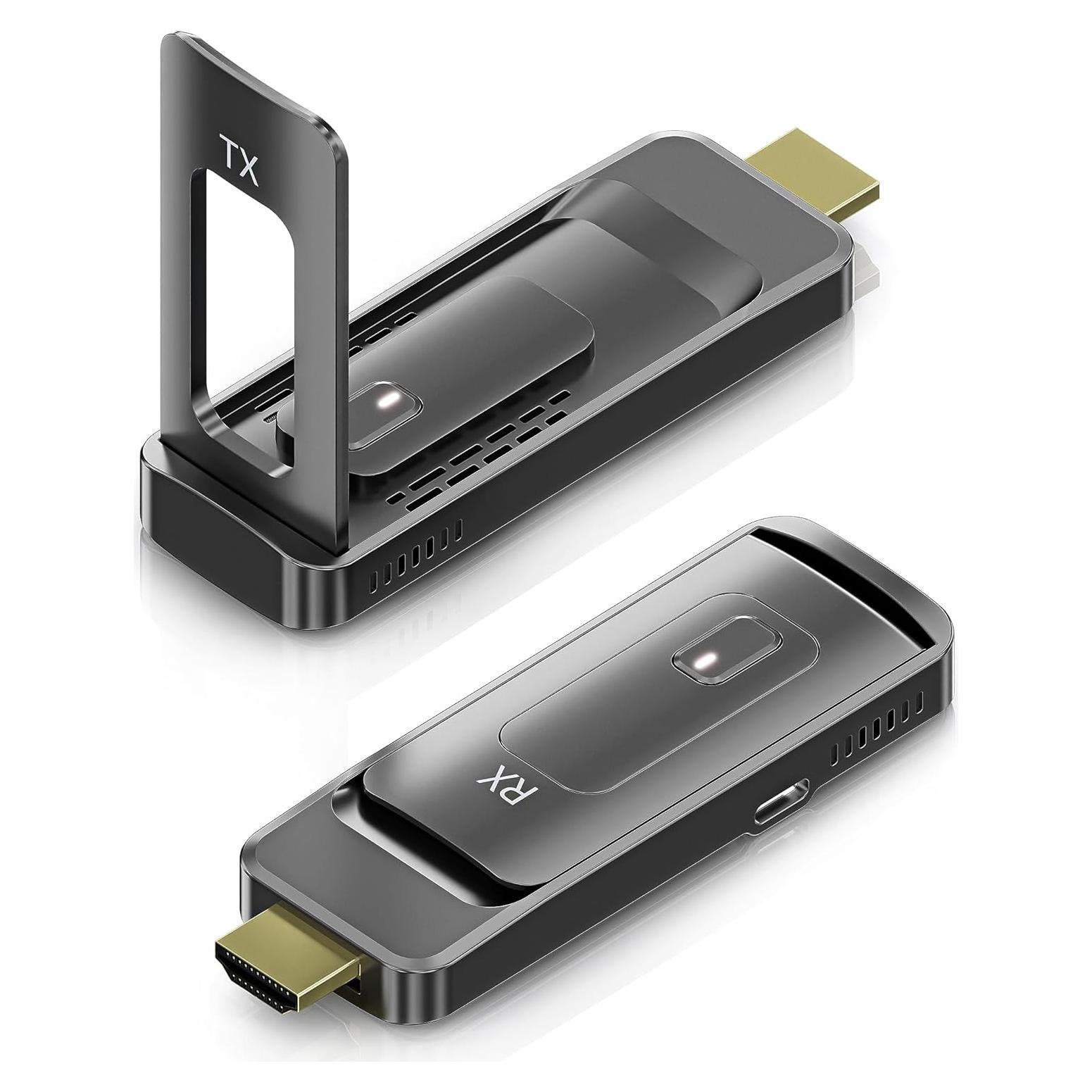 Transmisor y receptor HDMI AIMIBO 4K, 50m, plug and play