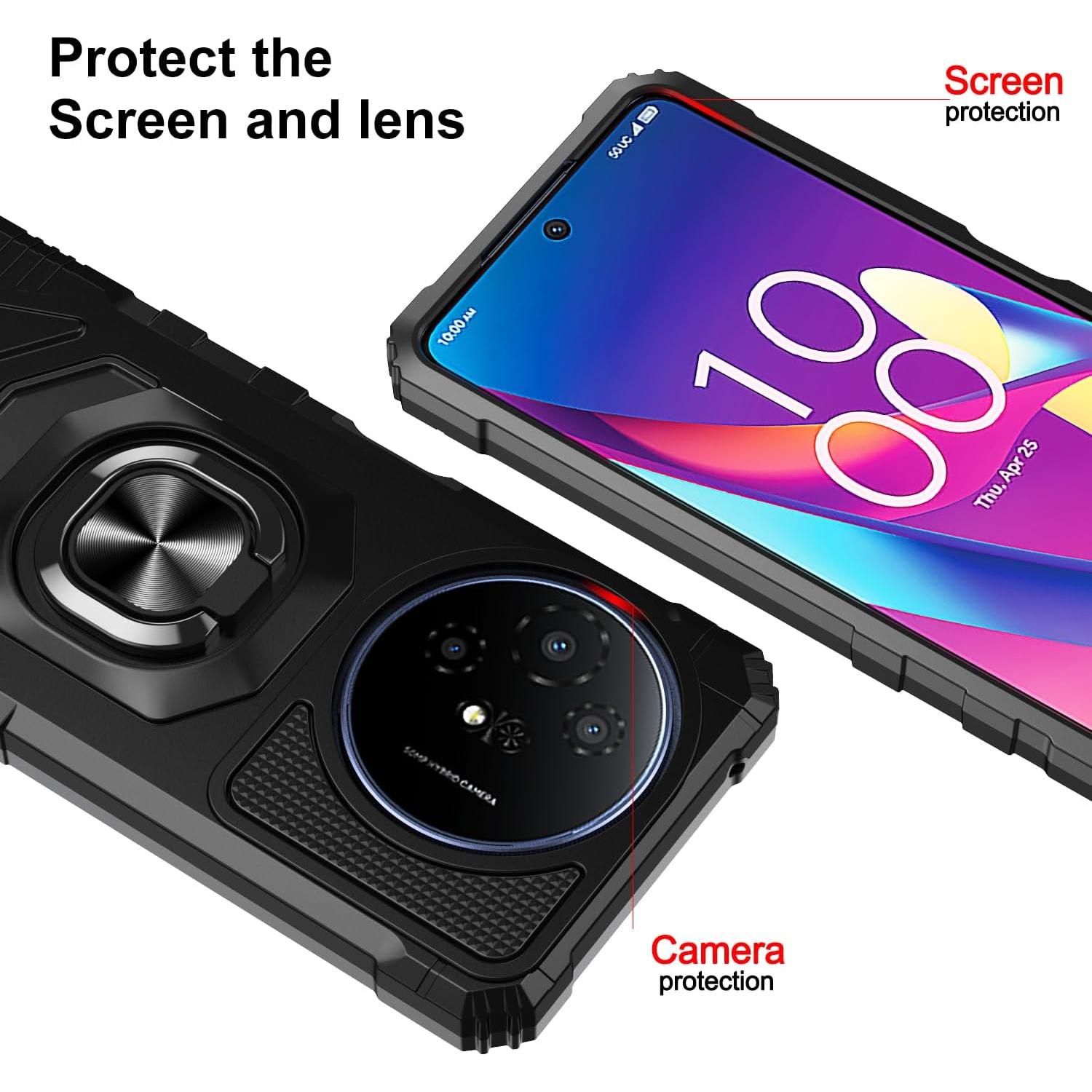 Funda Protectora para TCL 60 XE NXTPAPER 5G con Vidrio Templado