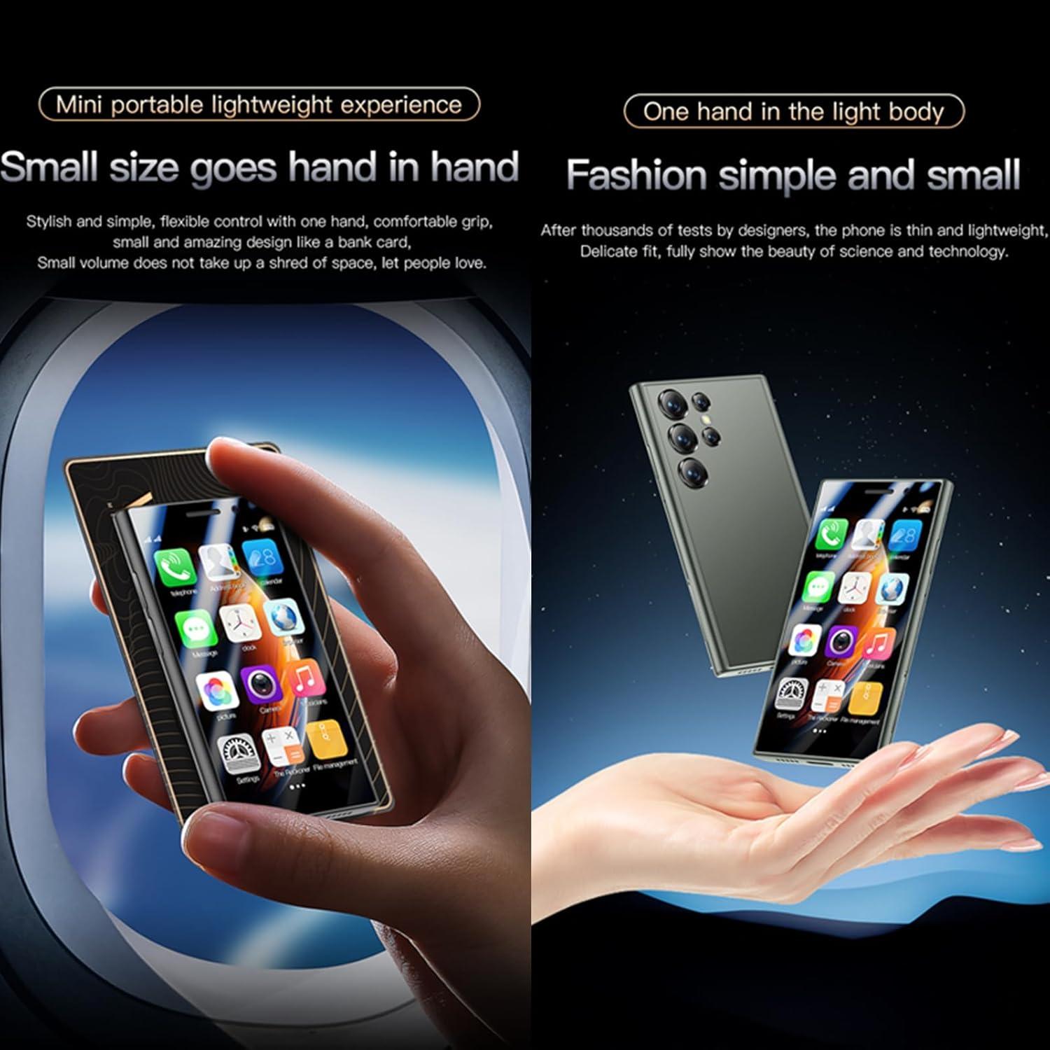 Smartphone S23Pro Mini 4G PADY Android 9.0 2GB+16GB Negro