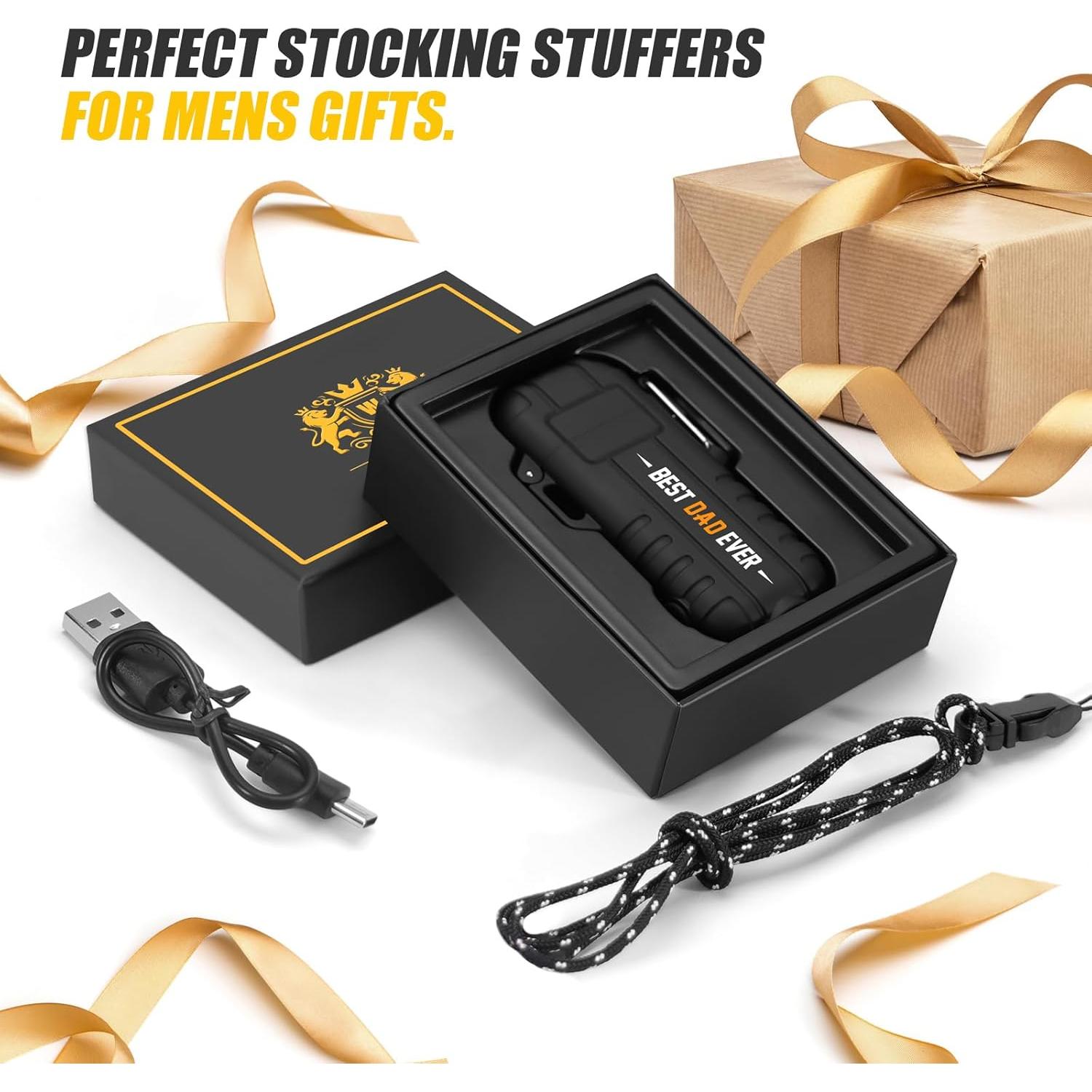 Encendedor Eléctrico Recargable WEARXI Mejor Papá Nunca - Camping