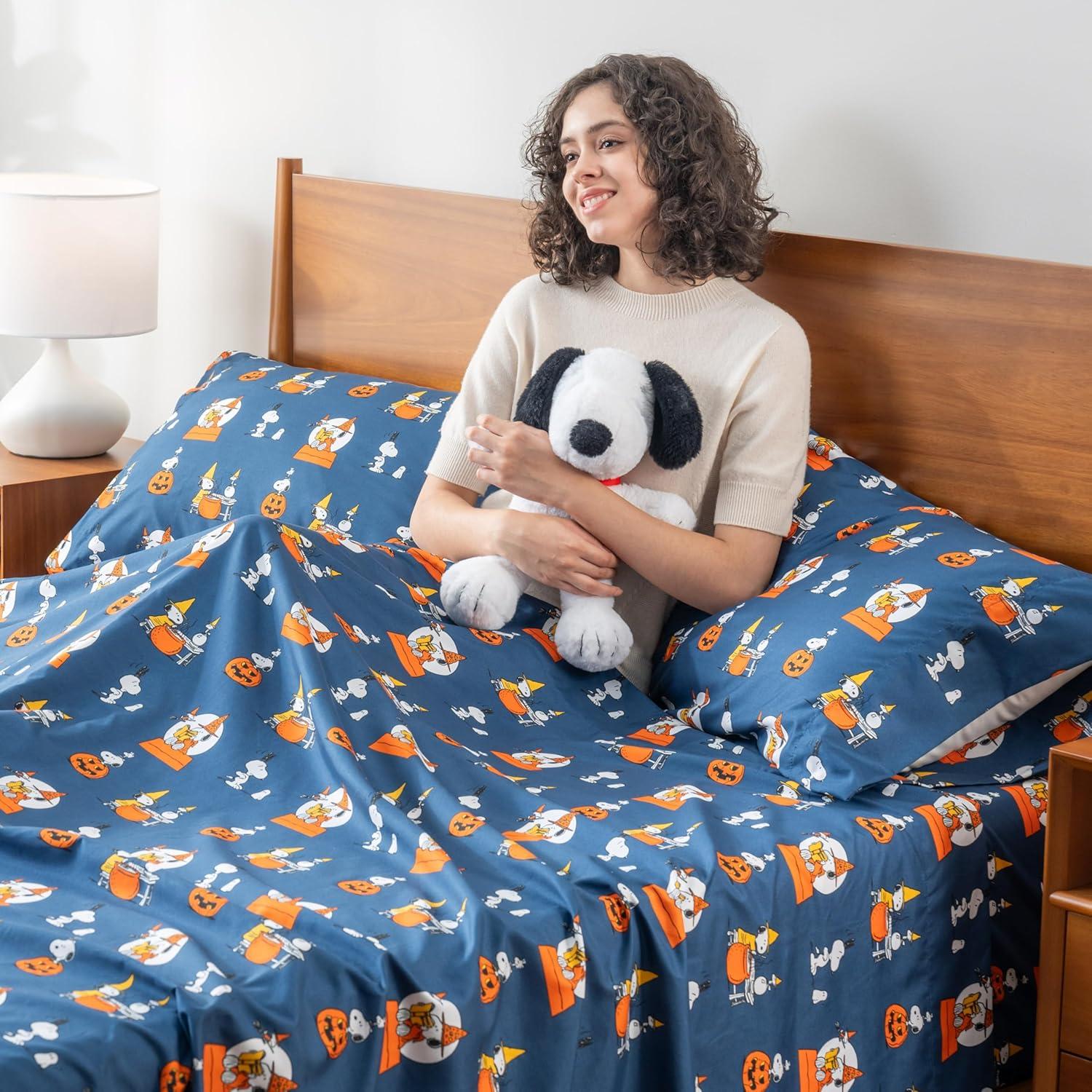 Conjunto de Sábanas Individual Berkshire Blanket Snoopy 3 Piezas