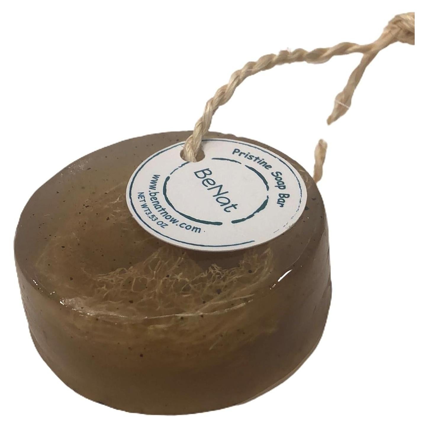 Jabón Corporal Natural Pristine 100g Arcilla Gris Té Verde