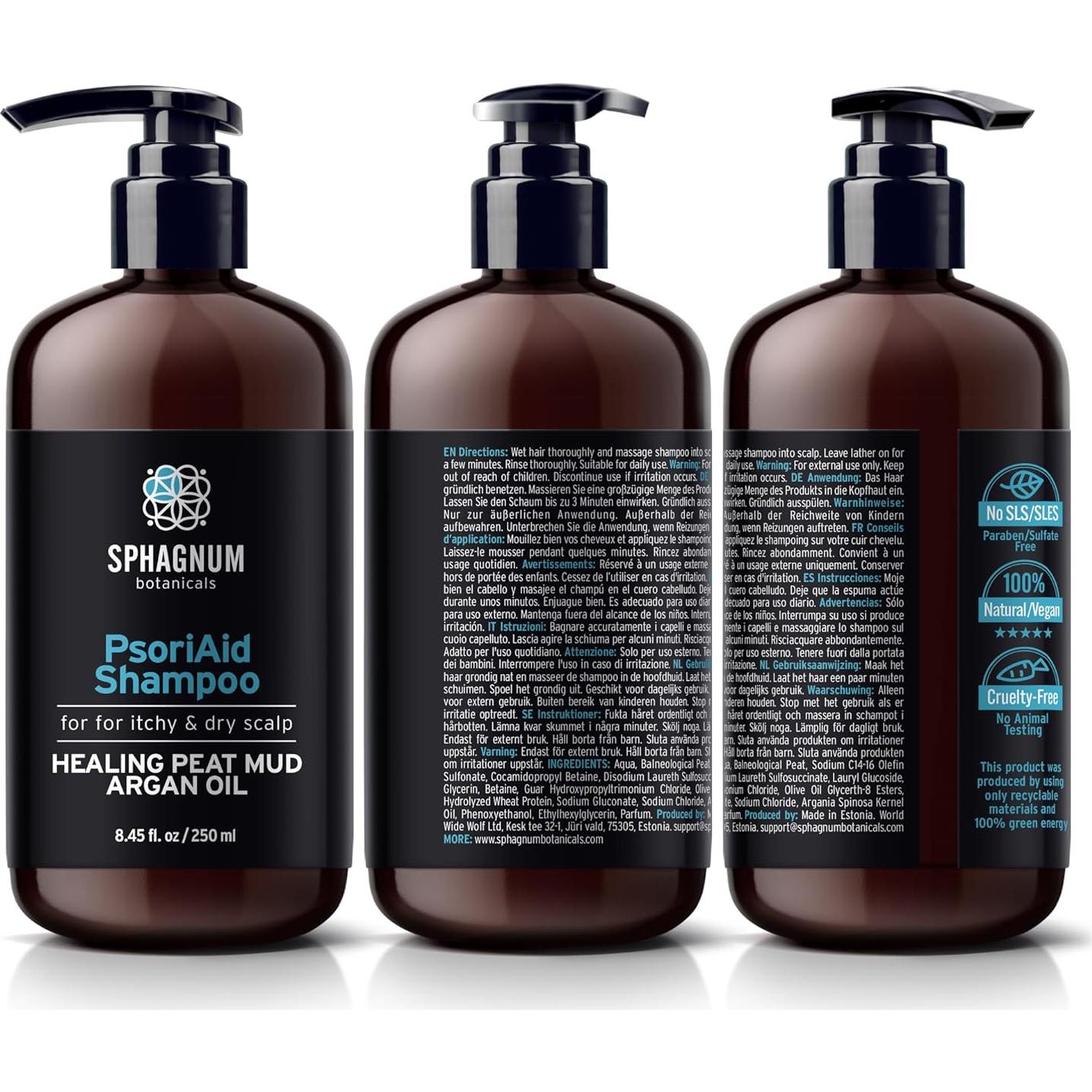 Champú y Acondicionador Natural para Psoriasis 2x382.7g