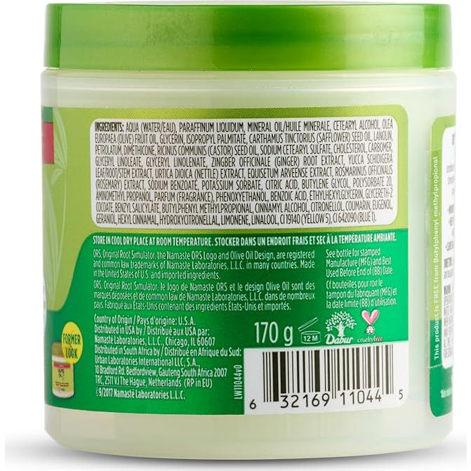 Crema Fortificante ORS de Aceite de Oliva y Ricino 170g