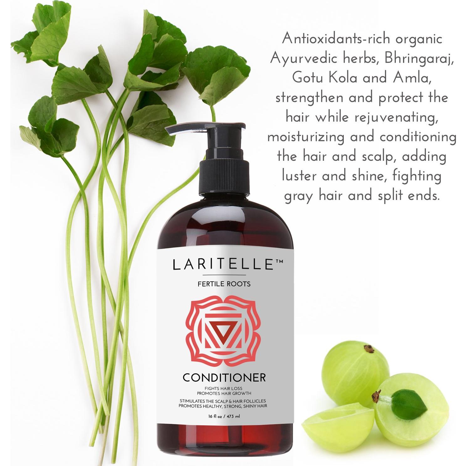 Acondicionador Orgánico Laritelle 473ml Anti-Caída y Crecimiento