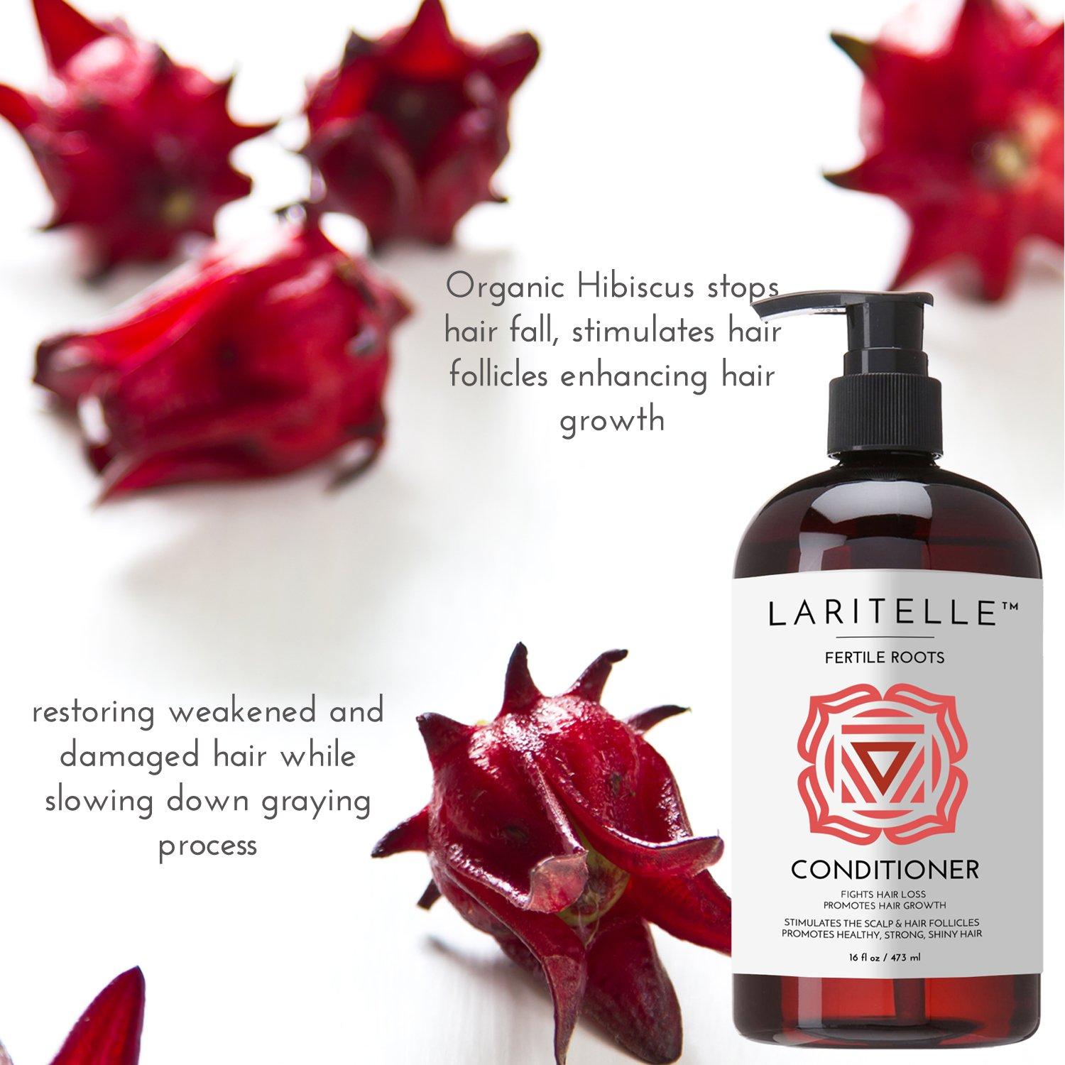 Acondicionador Orgánico Laritelle 473ml Anti-Caída y Crecimiento