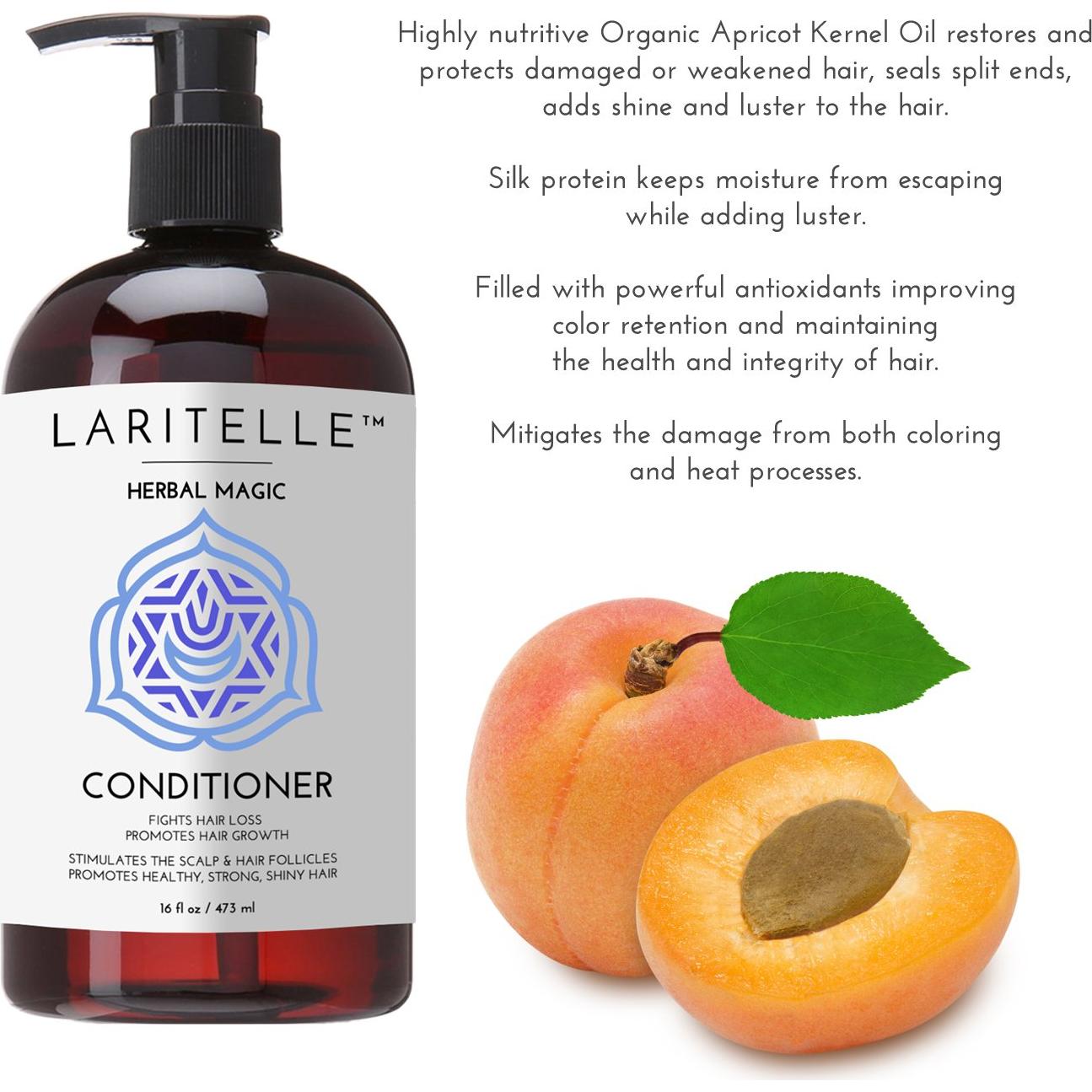 Acondicionador Orgánico Sin Fragancia Laritelle 453 g