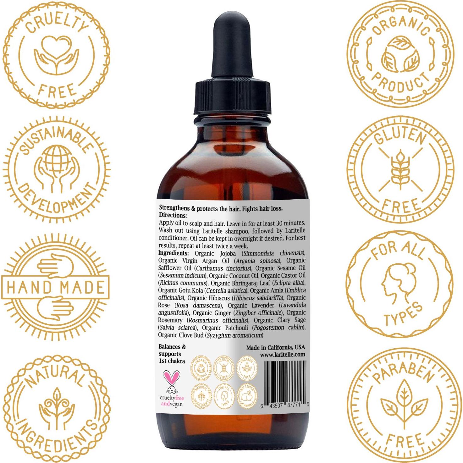 Tratamiento Orgánico para Pérdida de Cabello Laritelle 113 g