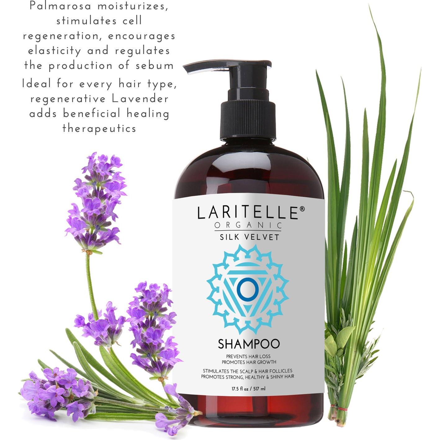 Champú Orgánico Laritelle 495 g - Crecimiento y Fortalecimiento Capilar