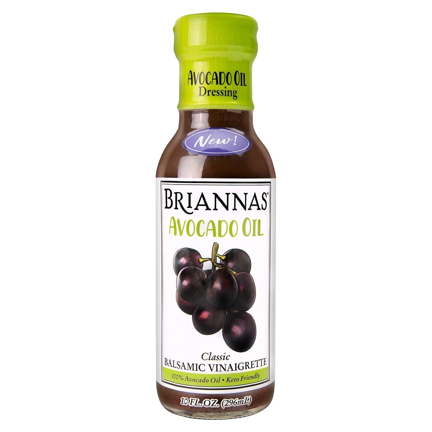 Aderezo BRIANNAS Vinagreta Balsámica Aceite de Aguacate 295 ml