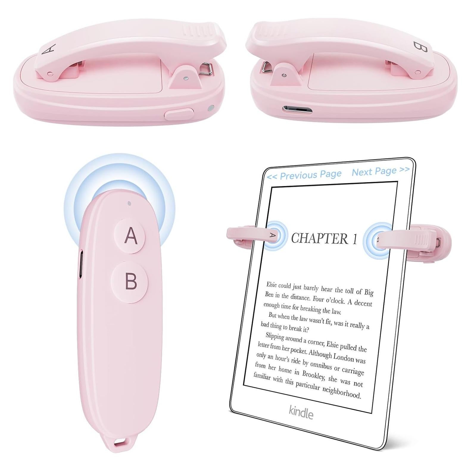 Control Remoto Pasar Páginas Kindle Rosa - DONGGUAN GX76