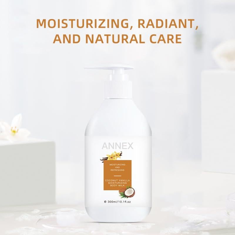 Loción Hidratante Corporal Annex 300ml - Piel Seca, Vainilla de Coco
