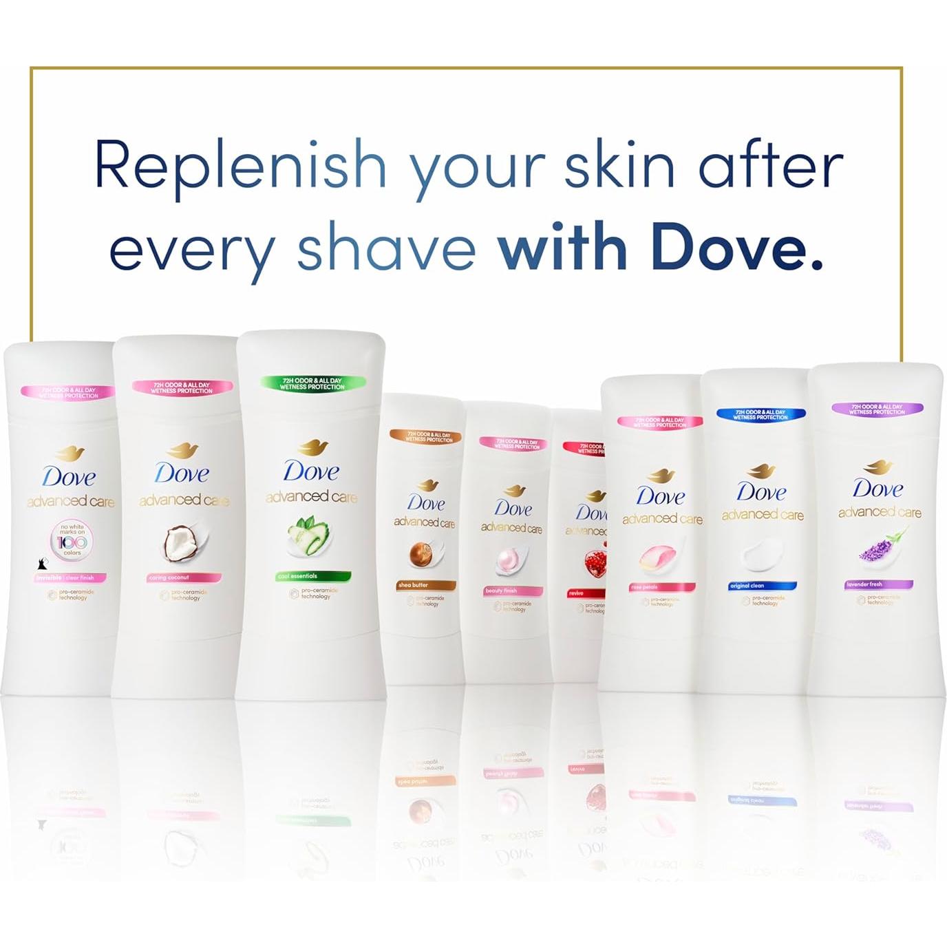 Desodorante Antitranspirante Dove Pétalos de Rosa 59.83 g