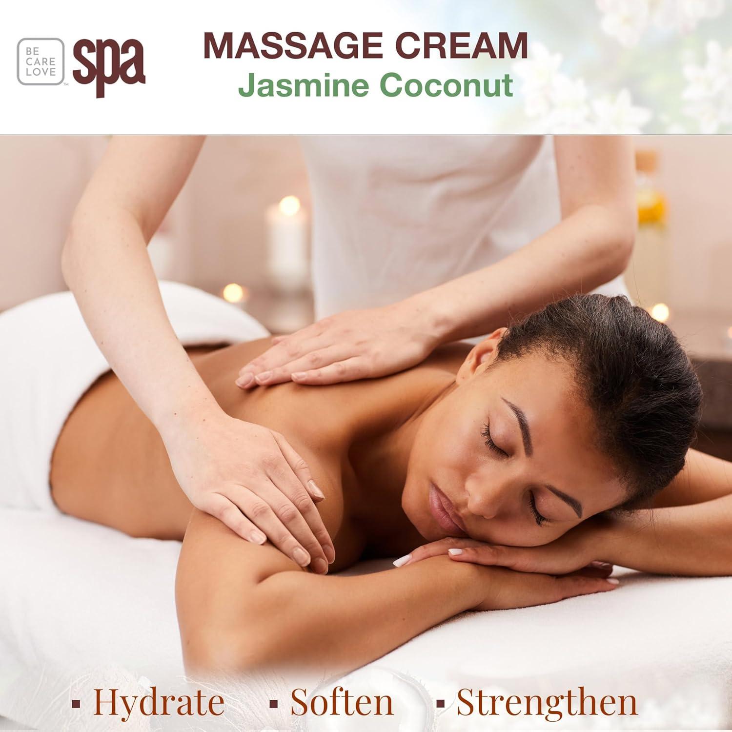 Crema de Masaje Spa Be Care Love 473 ml Jazmín y Coco