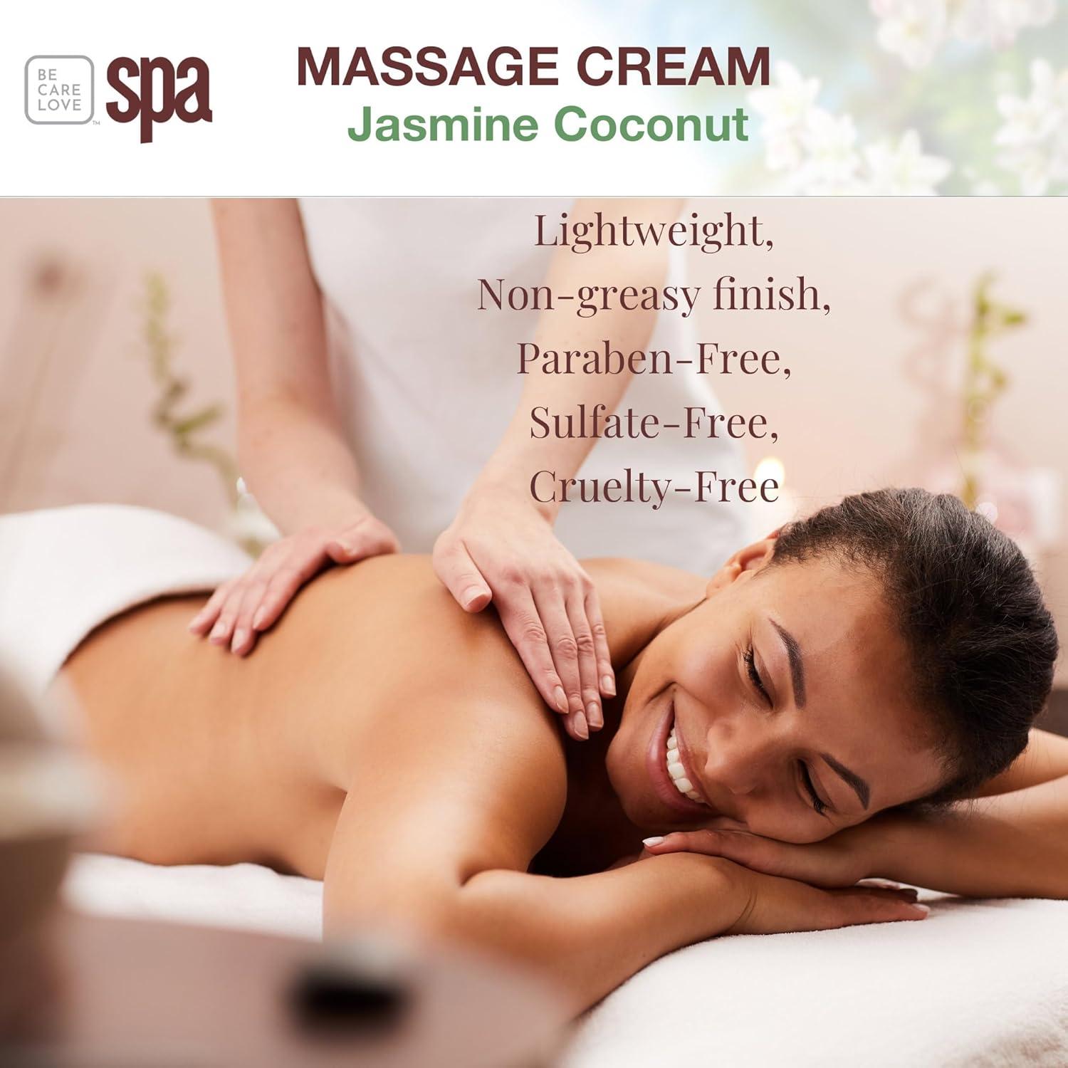 Crema de Masaje Spa Be Care Love 473 ml Jazmín y Coco