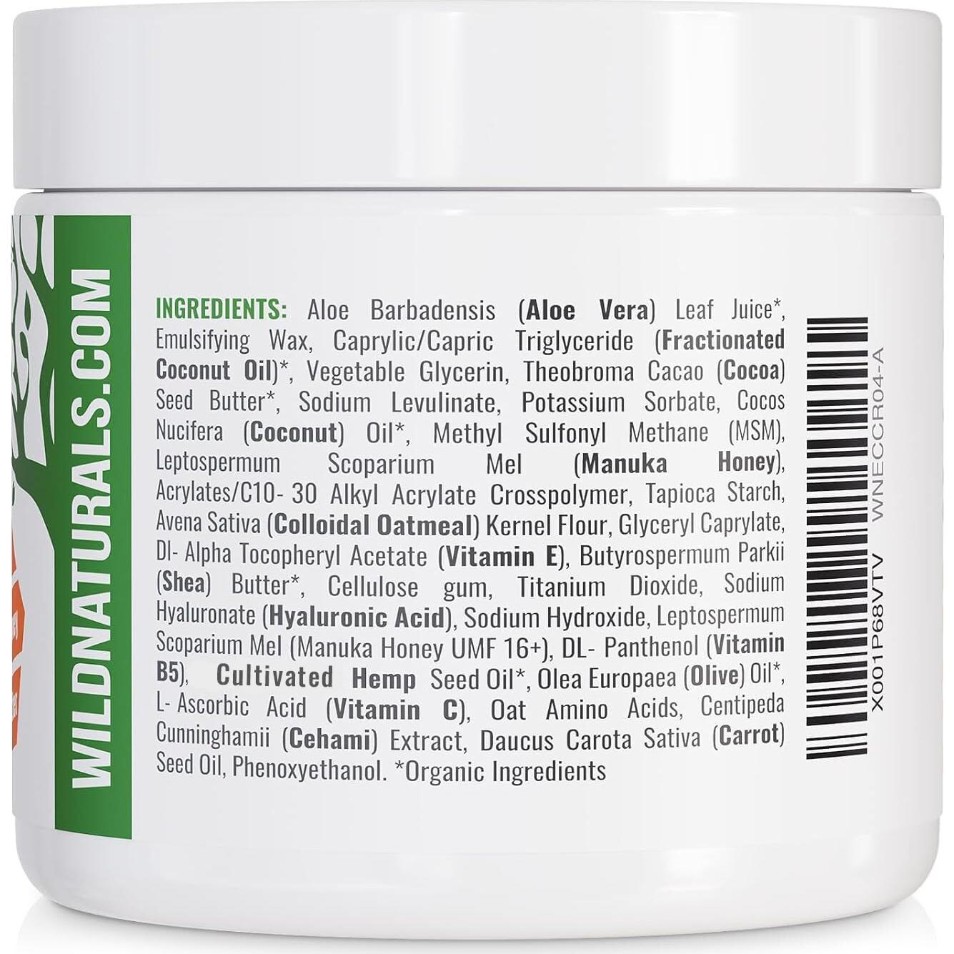 Crema Hidratante para Eczema y Psoriasis Wild Naturals 113g