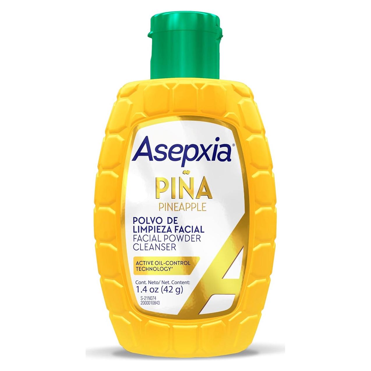 Limpiador Facial en Polvo Asepxia 39.4 g con Enzima de Piña