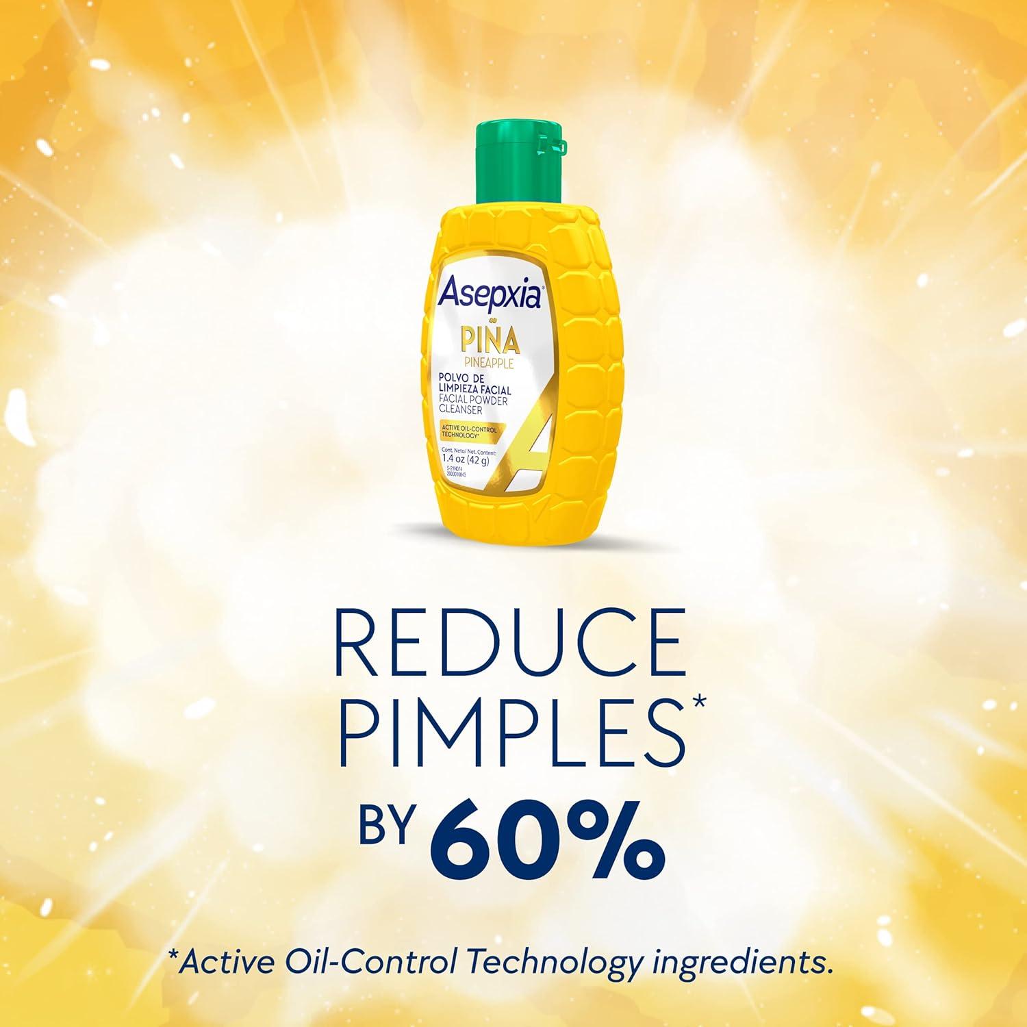 Limpiador Facial en Polvo Asepxia 39.4 g con Enzima de Piña