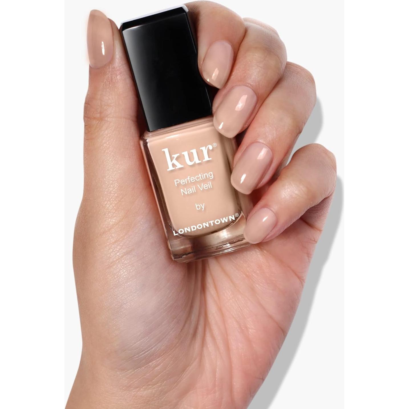 LONDONTOWN Nail Veil - Protectante y Endurecedor de Uñas 56.7g