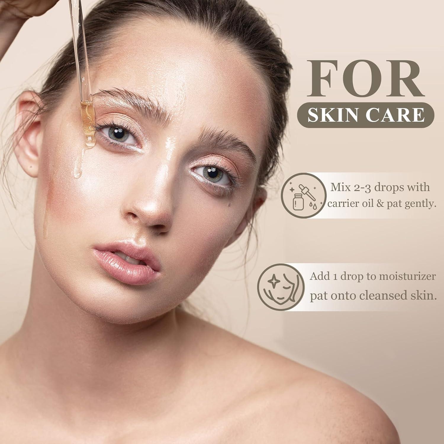 Aceite Esencial de Salvia Puro Wuvezrub 60ml para Aromaterapia