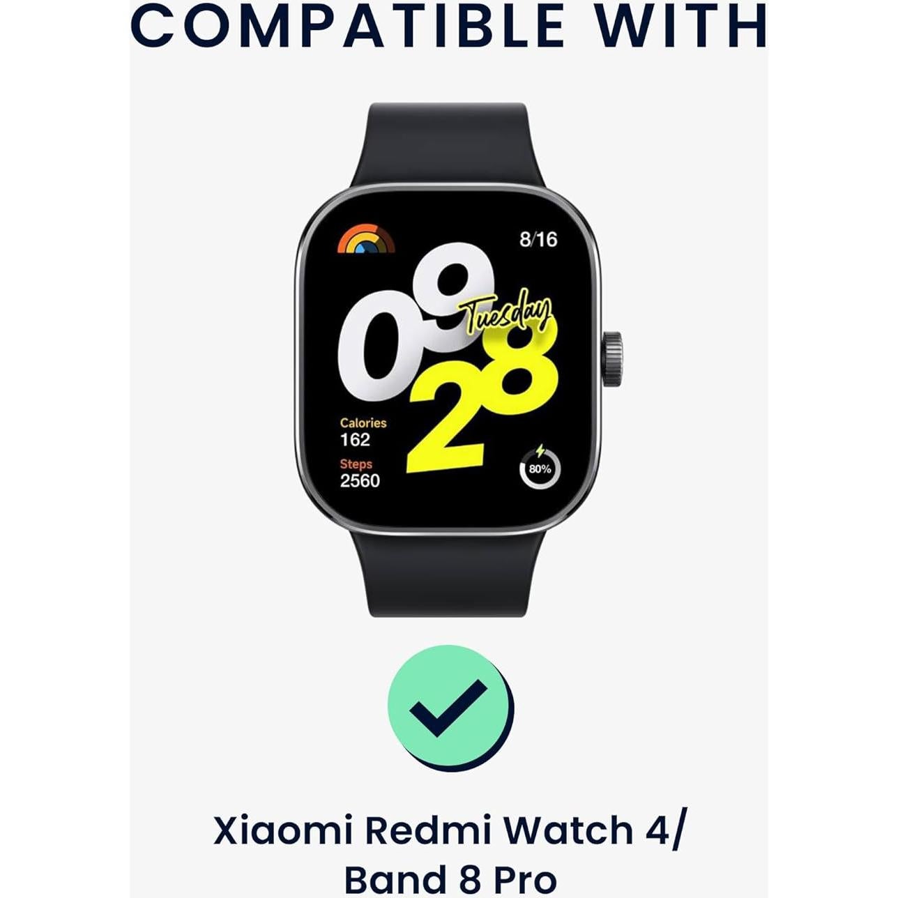 Correa de Smartwatch kwmobile para Xiaomi Redmi Watch 4 - 2x Nylon