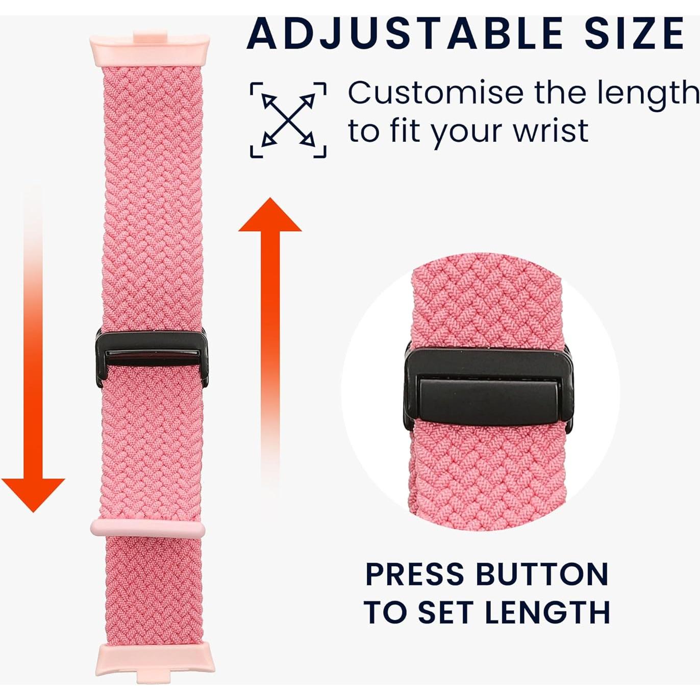 Correa de Smartwatch kwmobile para Xiaomi Redmi Watch 4 - 2x Nylon