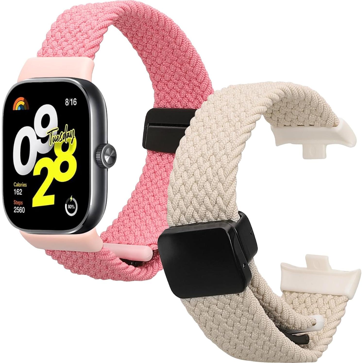 Correa de Smartwatch kwmobile para Xiaomi Redmi Watch 4 - 2x Nylon