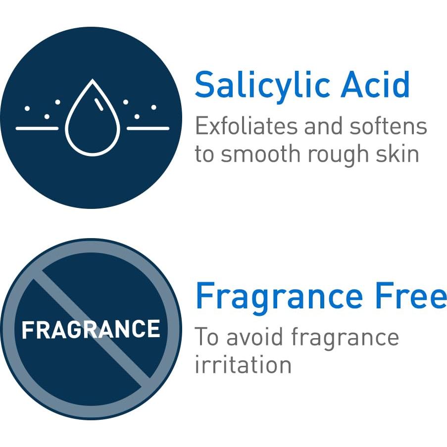 CeraVe Loción SA Exfoliante para Piel Áspera 226.8g