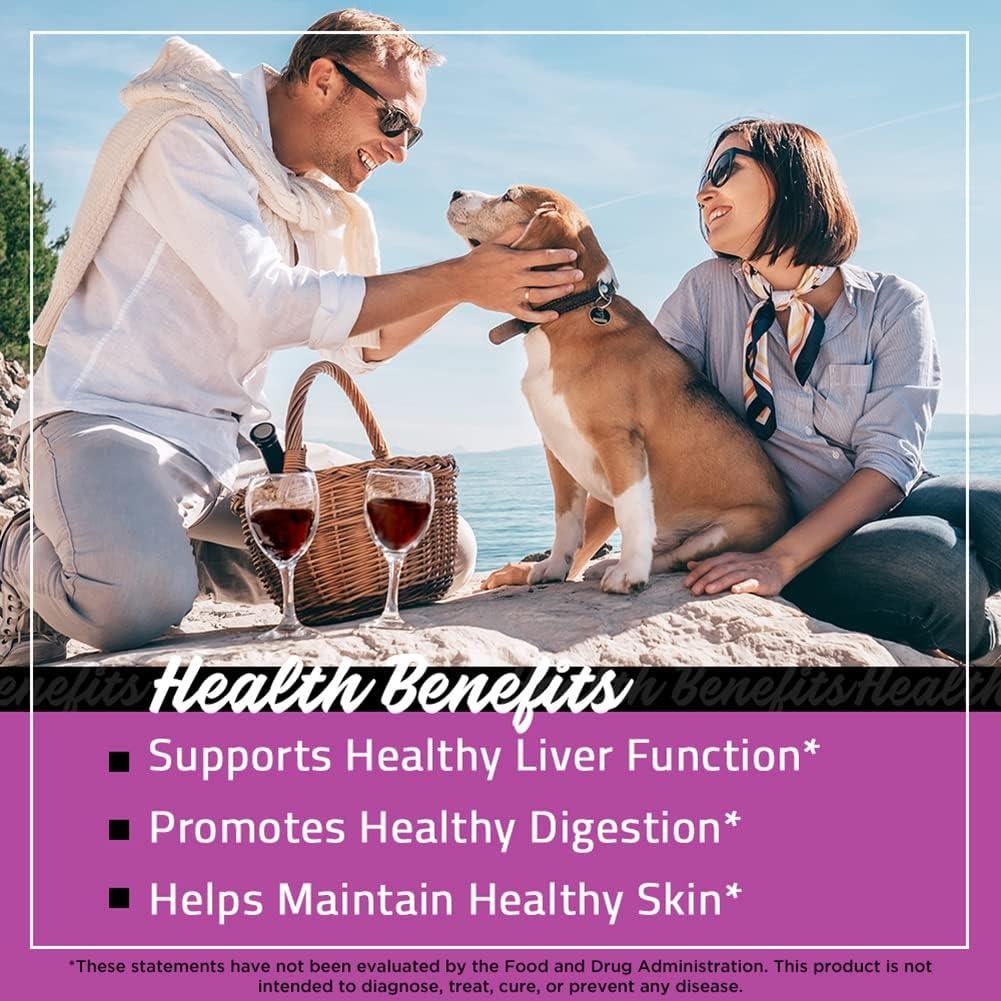 Cápsulas de Cardo Mariano Orgánico FarmHaven 240 Unidades 80% Silymarina