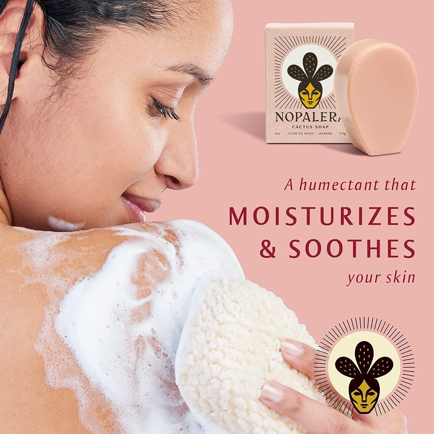 Jabón de Barra Nopalera Nopal - Aceite Esencial de Jazmín 113 g