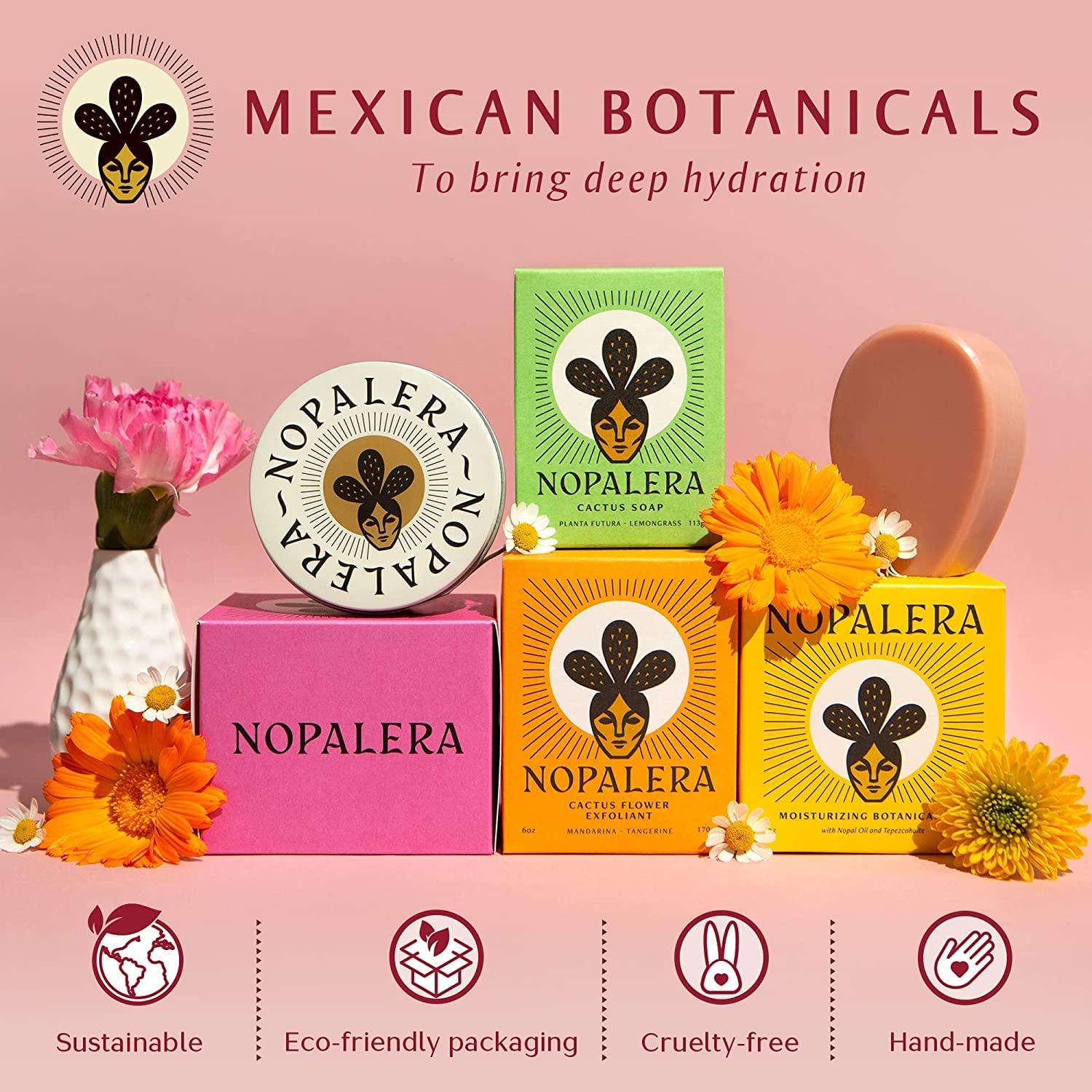 Jabón de Barra Nopalera Nopal - Aceite Esencial de Jazmín 113 g