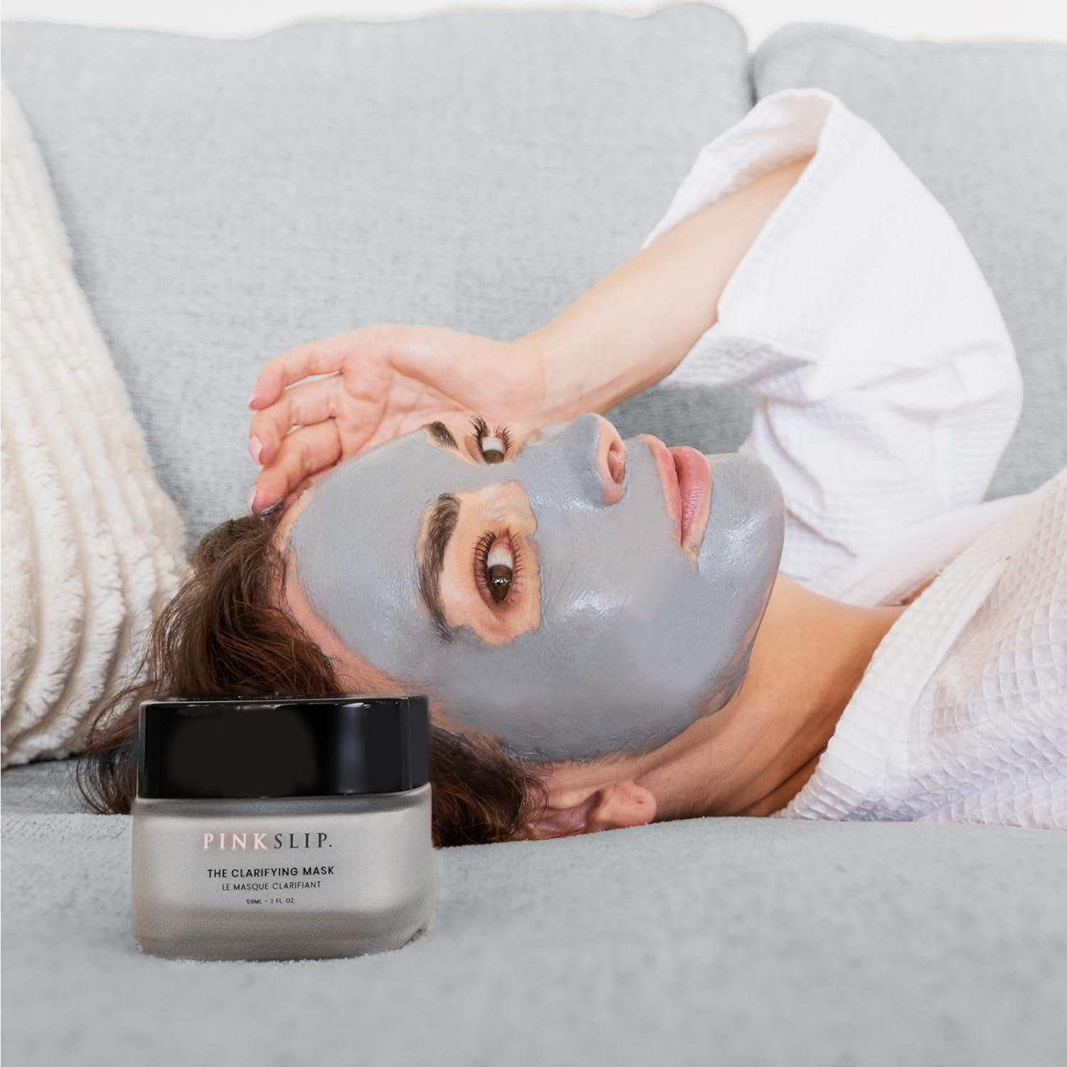 Máscara Facial Aclaradora Pink Slip - 329g, Hidratante y Purificante