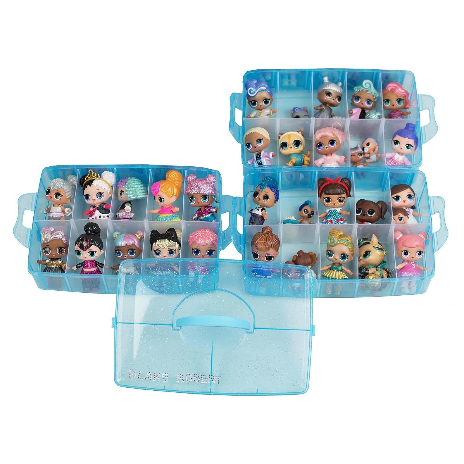 Caja Organizadora HOME4 Azul 30 Compartimentos Ajustables