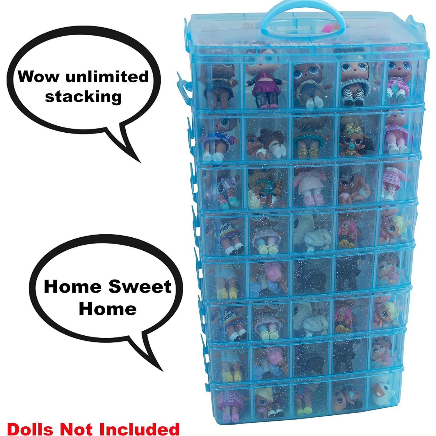 Caja Organizadora HOME4 Azul 30 Compartimentos Ajustables
