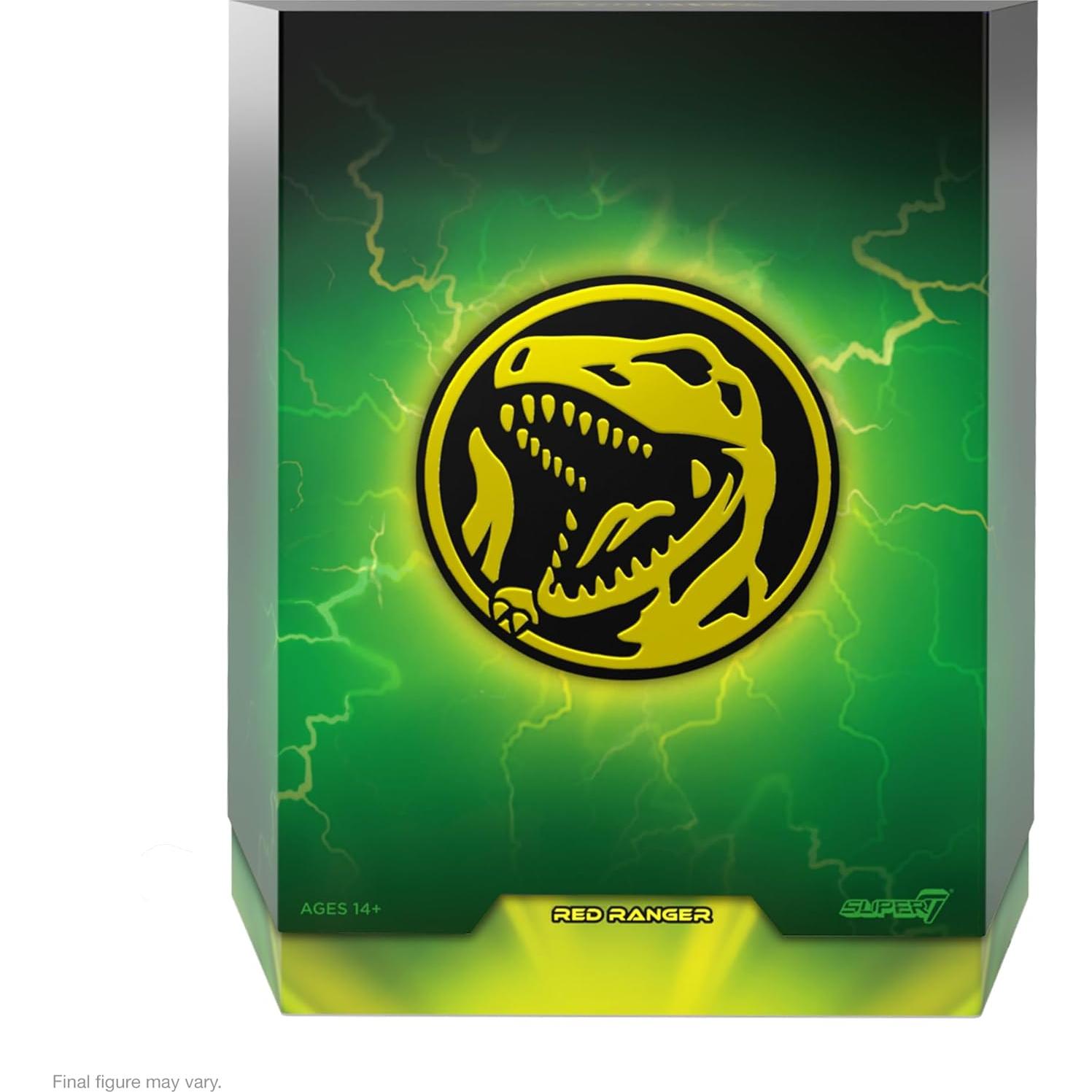 Figura de Acción Ranger Rojo Super7 ULTIMATES! 17.78 cm