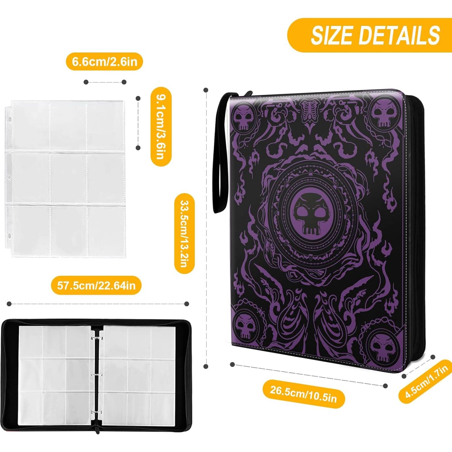 Carpeta de Cartas MTG Sabermaster 900 Cartas con Fundas